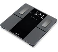 Beurer BF 500 Balance d'analyse corporelle 76011 numérique Plage de pesée (max.)=180 kg noir avec Bluetooth