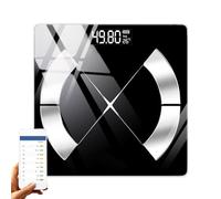 Pèse-personne intelligent USB avec mesure de précision - Balance d'analyse numérique pour les valeurs corporelles - Soins personnels pour la santé, la maison, le bureau, les voyages et l'entraînement