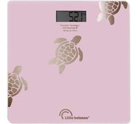 Pese-personne - LITTLE BALANCE - 8729 - Tortues gold métallisées - USB-réparable - 180 kg / 100 g - Rose