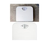 Pèse personne - - Mécanique - Gris - Capacité 130 kg - Ecran panoramique