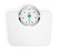 Pèse-personne mécanique rétro - LIVOO - DOM490 - Sans pile - Max 136 kg - Métal antidérapant - Blanc