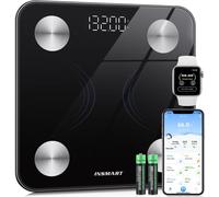 Pèse-Personne Numérique Avec Application Bluetooth Pour Graisse Corporelle, Imc, Poids, Protéines, Masse Musculaire, Poids Osseux, Bmr, Battement De Pouls, Eau, 180 Kg.2024
