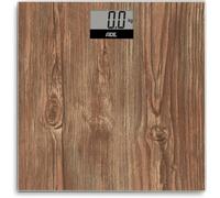 Pèse-Personne Numérique Avec Grand ÉcranSurface De Pesée Antidérapante En Verre De SécuritéRésultats De Pesée Précis Jusqu'À 180 KgAspect Bois Confortable