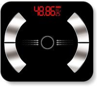 Pèse-Personne Numérique,Balance Corporelle Intelligente,Balance Électronique De Graisse De Salle De Bain,Petite Balance De Poids Corporelle Humaine Précise,Mesure De
