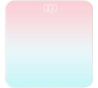 Pèse-Personne Numérique Bathroom Scales Floor Body Scale Glass Smart Led Digital BodyWeighing Scale