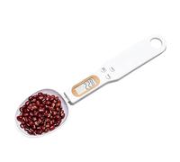 Pèse-personne numérique - Cuillère à mesurer électronique portable de haute précision de 500 g/0,1 g pour cuisine | Balance de cuisine et de cuisson des aliments avec écran LCD commutable/f