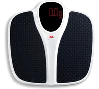 Pèse-Personne Numérique Jusqu'à 200 Kg Surface De Pesée Extra Large Et Antidérapante Pèse-Personne Pour Personnes Âgées Avec Grand Écran À Matrice De Points Rouges