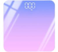 Pèse-Personne Numérique Portable Body Fat Scale Digital Bathroom Scale RainbowWeighing Scale Lcd Display Usb Chargable Scale Professional