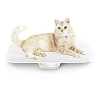 Pèse-personne numérique pour animaux de compagnie, pèse-bébé, précision ± 0,08 oz, max 30 kg/66 lb, maintien automatique, conception intégrée sans démontage