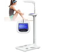 Pèse-personne numérique pour cabinet médical, pèse-personne intelligent, pèse-personne médical pour mesurer le poids et la taille, sonar sans contact, écran LCD tout-en-un pour bureau, maison ou sal