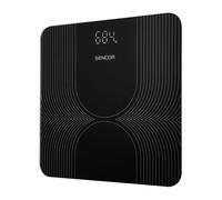 Pèse-personne numérique SENCOR SBS 2476BK plateau verre trempé 180 kg précision 100 g Noir