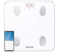 Pèse-personne pour poids balance de graisse corporelle numérique intelligente et précise blanc Blanc G