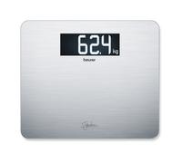 Beurer Balance GS 405 Signature Line – inox/verre, anti-traces, Écran XXL éclairé, 200 kg