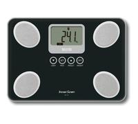 Pèse-personne TANITA BC731BK36 - Design en verre - Noir - Mesure du poids, de la graisse corporelle et plus