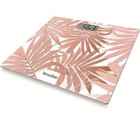 Pèse Personne Vegetal Home-Compact Et Ultra Plat-27Cm X 27 Cm-Ecran Lcd-Capacité 160Kg-Graduation 100G -Sérigraphie Vegetal