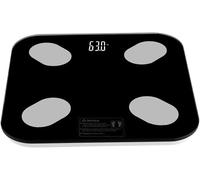 Pèse-Personnes Électroniques,Pèse-Personne Ménager-Pèse-Personne De Salle De Bain,Pèse-Personne Intelligente De Graisse Corporelle,Pèse-Personne Numérique Noire,Pèse-Personne Intelligente De Gr