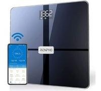 Pèse-Personnes RENPHO Wi-Fi, Balance Connecté de Graisse Corporelle Bluetooth, 13 Mesures Analyse de la Composition Corporelle et Moniteur de Santé, Elis Aspire