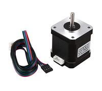 Pesfehhy 1 Pcs Nema 17 Moteur Pas à Pas 48Mm Nema17 Moteur 42Bygh 2A 4 Fils (17Hs8401) Câble 1M pour Imprimante 3D CNC Moteur