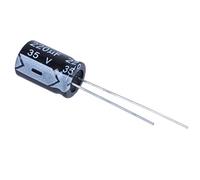 Pesfehhy 10 x 220uF 35V 105C Radial Condensateur Electrolytique 8x12mm