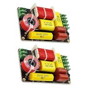 Pesfehhy 2 Pièces -250 250 W 2 Voies Filtre Diviseur de Fréquence Bricolage Haut-Parleur Filtre Circuit Home Sound Cinéma