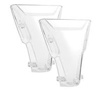 Pesfehhy 2 PièCes Couvercle Transparent pour Puzzi 10/1 10/2 8/1 Outil à Main de Rembourrage de Remplacement NuméRo de PièCe : 4.130-001.0