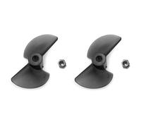 Pesfehhy 2 PièCes FT012-9 HéLice de Queue de Gouvernail 2 Pales HéLice pour FT012 2.4G sans Brosse Accessoires de PièCes de Rechange pour Bateaux TéLéCommandéS