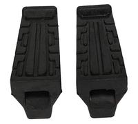 Pesfehhy 2 PièCes Repose-Pieds Chevilles Caoutchoucs Repose-Pieds Guidons pour YBR 125