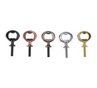 Pesfehhy 20 PièCes Ouvre-Bouteille en MéTal éBauches Ouvre-Bouteille en Acier Inoxydable Inserts Kit Ouvre-BièRe Fileté MatéRiel, 5 Couleurs