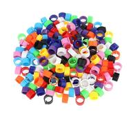 Pesfehhy 200 Pièces 8 mm Coturnix Bagues pour Pattes de Caille Bagues pour Pattes de Poussin Bagues pour Pattes de Pigeon Bagues pour Pattes de Poulet