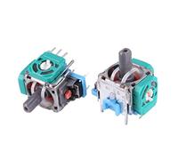 Pesfehhy 2pcs / lot Manette droite/gauche Capteur de analogique 3D pour controleur pour Playstation4 4 pieces de reparation