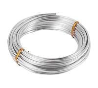 Pesfehhy 3Mm D'Aluminium 10M Artisanat d'argent pour la Fabrication de Argile ModéLisation Bonsaï et ModèLe