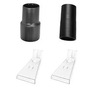 Pesfehhy 4 PièCes TêTe Pivotante Aspirateur Buse Nettoyant Brosse Aspiration Sol Buse avec Adaptateur TêTe Pivotante Tapis Nettoyant PièCes