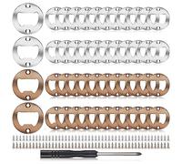 Pesfehhy 40 Ensembles D'Inserts pour Ouvre-Bouteille de Bière avec Tournevis à Vis pour Ouvre-Bouteille