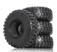 Pesfehhy 4PCS 1.9 "Pneu d'escalade Universel 106mm Pneu de Terrain Rocheux avec Doublure Interne pour Crawler Rc 1/10