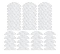 Pesfehhy 50 Pièces séries vadrouilles Chiffons lingettes jetables pièces Accessoires pour Eve Plus Robot Nettoyeur balayeuse
