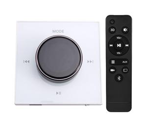 Pesfehhy 86 Hi-FI Professionnel Intelligent Mural Stéréo Contrôleur de Musique de Fond Bluetooth Mini Amplificateur Mural Blanc