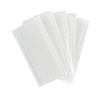 Pesfehhy Adhésif Double Face Blanc pour Perruque, Adhésif pour Toupet, Colle pour Perruque Ultra-Tenue, Mini Onglets, Facile à Utiliser