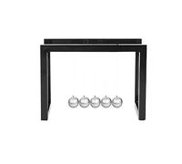 Pesfehhy Balles Cradle Balance Ball Pendule de Ornements Décorations pour Décoration de Bureau Jouet Cadeau Noir