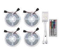 Pesfehhy Bande Lumineuse LED Flexible 20M RVB 3528 1200LEDs avec TéLéCommande à 44 Touches pour Chambre Toussaint NoëL