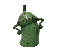 Pesfehhy Boîte avec Attitude, Boîtes de Rangement de Cuisine Hermétiques et Amusantes, Réservoir de Stockage de Nourriture Mignon avec Couvercle Hermétique, Facile à Utiliser, Vert