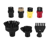 Pesfehhy Brosse Ronde TêTe de Brosse Plate pour SC1 SC2 SC3 SC4 Grande Brosse de Nettoyage Ronde pour Balayeuse à Vapeur