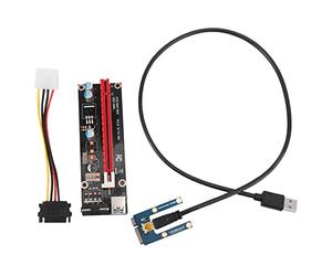 Pesfehhy Carte d'image Externe pour Carte d'image Externe Mini PCIe à PCI Express 16X Carte Graphique BTC Antminer Miner MPCIe vers PCI-e Slot Mining