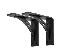 Pesfehhy Charge Maximale de 1 100 LB Supports de Manteau en Métal de Qualité Supérieure Supports de Manteau de Cheminée (Ensemble de 2)