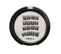 Pesfehhy Cils MagnéTiques Avec 2 Paires D'Aimants En Fibres Artificielles MagnéTiques Avec Recourbe-Cils DWSP-4