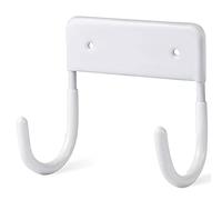 Pesfehhy Cintre pour Planche à Repasser, Crochet pour Planche à Repasser, Support Mural pour Planches à Repasser, Grande et Petite Planche à Repasser (Blanc Mat)