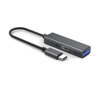 Pesfehhy Concentrateur USB 3.2 Type-C 5 Gbit/S 60 W PD Charge Adaptateur OTG Convertisseur USB Haute Vitesse vers Type-C A