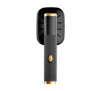 Pesfehhy Cuiseur Vapeur de Voyage Portable pour Vêtements Mini Fer à Vapeur Rotatif à 180 ° Fer à Vapeur Portable pour Vêtements en Tissu Noir Facile à Utiliser