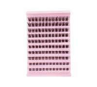 Pesfehhy D05 DIY Cluster Cils Volume Naturel Segmenté Cils Bundles Extension de Cils Cils Individuels Cils Bundle