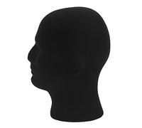 Pesfehhy de Mannequin Mousse de Male de Mannequin avec Les Lunettes et Perruques - Noir