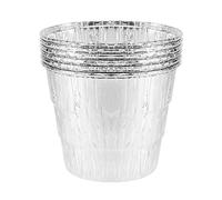 Pesfehhy Doublures de Seau à Graisse Jetables AdaptéEs Aux Accessoires de Barbecue à GranuléS de Bois, Paquet de 6